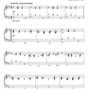 Paul Francis Webster Secret Love Musik Noten - Piano Solo - 151518-0