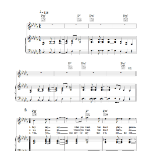 Paul McCartney and Michael Jackson Say Say Say Musik Noten - Easy Piano - 103051-0