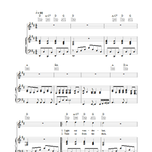 Paul McCartney Wanderlust Musik Noten - Piano, Vocal & Guitar Chords - 111116-0