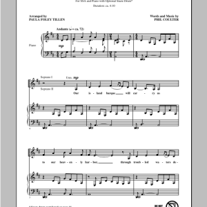 Paula Foley Tillen Our Island Barque Musik Noten - SSA Choir - 98197-0