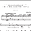 Pepper Choplin This Is The Time To Be Joyful Musik Noten - SATB Choir - 153592-0