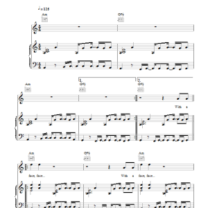 Pet Shop Boys A Face Like That Musik Noten - Piano, Vocal & Guitar Chords - 116740-0