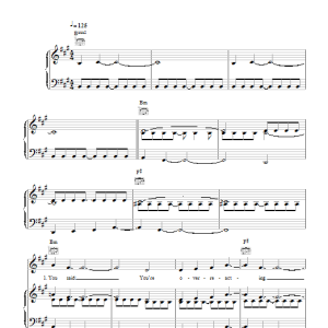 Pet Shop Boys Everything Means Something Musik Noten - Piano, Vocal & Guitar Chords - 116733-0