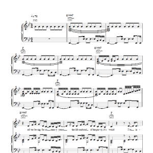 Pet Shop Boys Invisible Musik Noten - Piano, Vocal & Guitar Chords - 116736-0