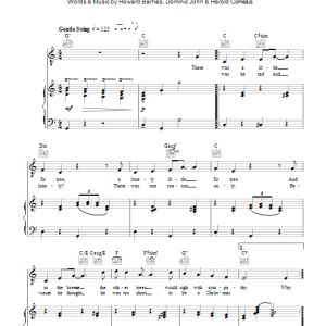 Peter Brough The Little Fir Tree Musik Noten - Piano, Vocal & Guitar Chords - 110529-0
