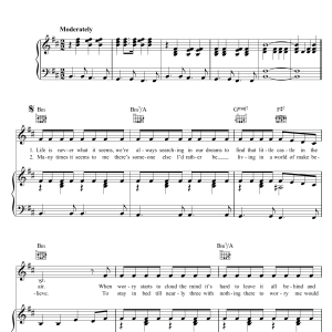 Petula Clark The Other Man's Grass Is Always Greener Musik Noten - Piano, Vocal & Guitar Chords - 121242-0