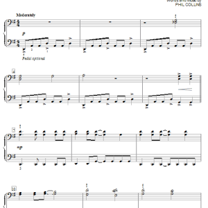 Phil Collins Two Worlds Musik Noten - Piano, Vocal & Guitar Chords - 178270-0