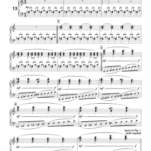 Philip Glass Etude No. 13 Musik Noten - Piano Solo - 119811-0