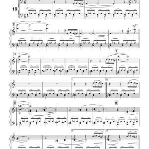 Philip Glass Etude No. 16 Musik Noten - Piano Solo - 119830-0