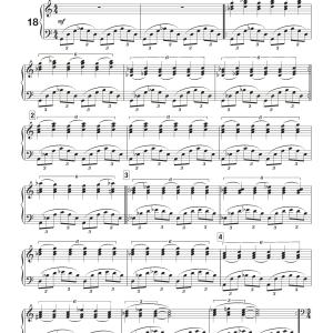 Philip Glass Etude No. 18 Musik Noten - Piano Solo - 119915-0