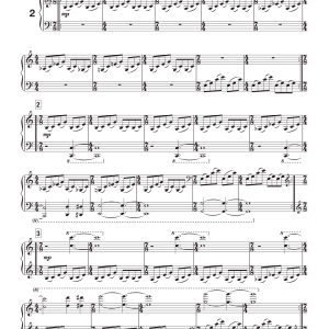 Philip Glass Etude No. 2 Musik Noten - Piano Solo - 121162-0