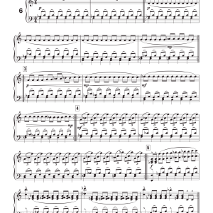 Philip Glass Etude No. 6 Musik Noten - Piano Solo - 121166-0