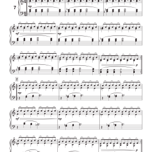 Philip Glass Etude No. 7 Musik Noten - Piano Solo - 121167-0