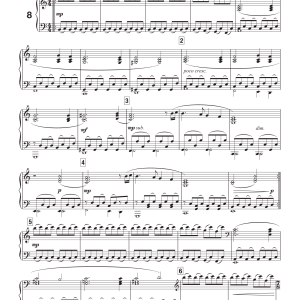 Philip Glass Etude No. 8 Musik Noten - Piano Solo - 121168-0