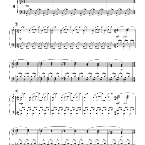 Philip Glass Etude No. 9 Musik Noten - Piano Solo - 121169-0