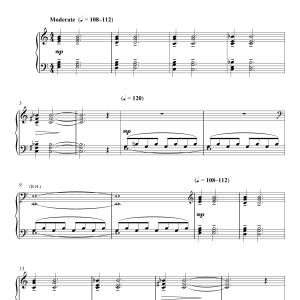 Philip Glass Metamorphosis Five Musik Noten - Piano Solo - 118904-0