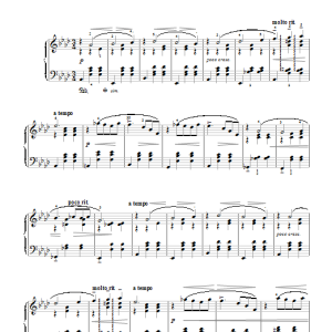 Pyotr Il'yich Tchaikovsky Noel (December from 'The Seasons' Op. 37) Musik Noten - Piano Solo - 117487-0