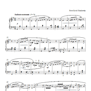 Pyotr Il'yich Tchaikovsky Prince Gremin's Aria (from Eugene Onegin) Musik Noten - Clarinet Solo - 111065-0