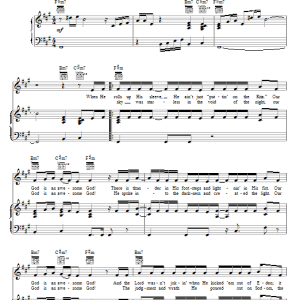 Rich Mullins Awesome God Musik Noten - Lead Sheet / Fake Book - 179384-0