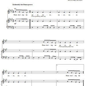 Rihanna Don't Stop The Music Musik Noten - Easy Piano - 118073-0