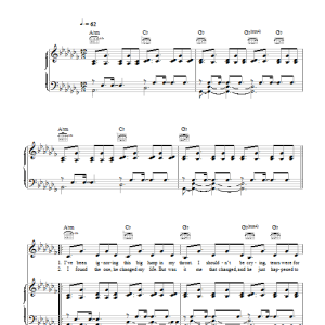 Rihanna What Now Musik Noten - Piano, Vocal & Guitar Chords - 117161-0