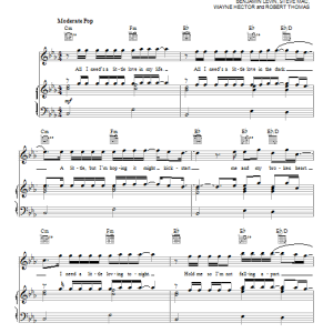 Rixton Me And My Broken Heart Musik Noten - Guitar Chords/Lyrics - 163188-0