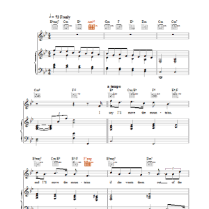 Rod Stewart Crazy She Calls Me Musik Noten - Piano, Vocal & Guitar Chords - 111117-0