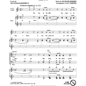 Rodgers & Hammerstein The Sound Of Music (arr. Clay Warnick) Musik Noten - SATB Choir - 70154-0