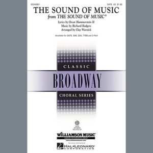 Rodgers & Hammerstein The Sound Of Music (arr. Clay Warnick) Musik Noten - SATB Choir - 70154-thumbnail
