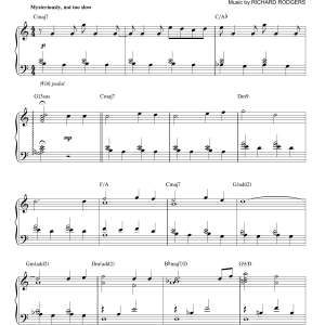Rodgers & Hammerstein You'll Never Walk Alone [Jazz version] (arr. Brent Edstrom) Musik Noten - Piano Solo - 156487-0