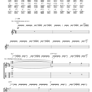 Rodrigo y Gabriela Misty Moses Musik Noten - Guitar Tab - 119224-0