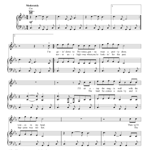 Rosanne Cash A Feather's Not A Bird Musik Noten - Piano, Vocal & Guitar Chords - 158647-0