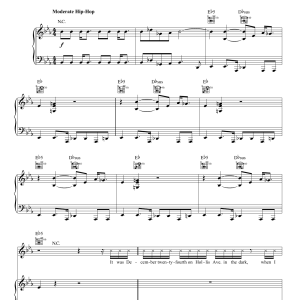 Run DMC Christmas In Hollis Musik Noten - Piano, Vocal & Guitar Chords - 150010-0