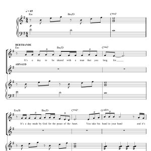 Russell Watson Live With Somebody You Love (from Martin Guerre) Musik Noten - Piano & Vocal - 117444-0
