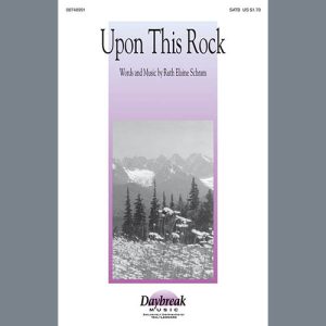 Ruth Elaine Schram Upon This Rock Musik Noten - SATB Choir - 95800-thumbnail