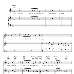 Sam Smith Have Yourself A Merry Little Christmas Musik Noten - Piano, Vocal & Guitar Chords - 120245-0