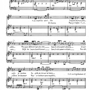Santa Monica Loving Shadows Musik Noten - Piano & Vocal - 119757-0