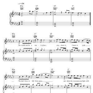Selena Gomez Kill Em With Kindness Musik Noten - Piano, Vocal & Guitar Chords - 123507-0