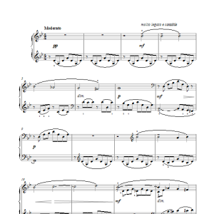 Sergei Rachmaninoff Etudes-tableaux Op.33, No.8 Moderato Musik Noten - Easy Piano - 117605-0