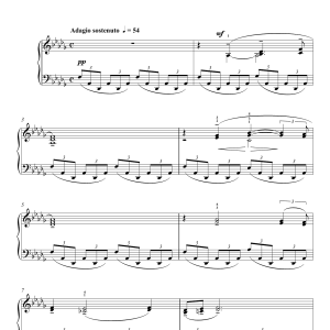 Sergei Rachmaninoff Moments musicaux Op.16, No.5 Adagio sostenuto Musik Noten - Piano Solo - 117638-0