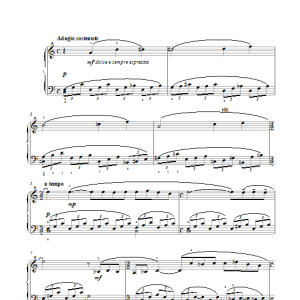 Sergei Rachmaninoff Piano Concerto No.2 - 2nd Movement Musik Noten - Easy Piano - 117608-0