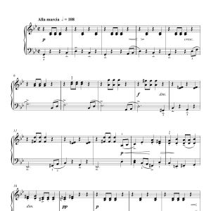 Sergei Rachmaninoff Preludes Op.23, No.5 Alla marcia Musik Noten - Easy Piano - 117620-0