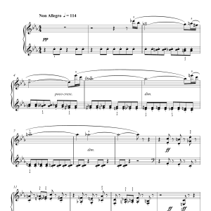 Sergei Rachmaninoff Symphonic Dances - 1st Movement Musik Noten - Easy Piano - 117635-0