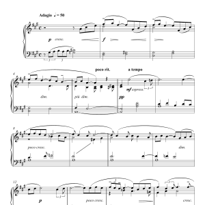 Sergei Rachmaninoff Symphony No.2 - 3rd Movement Musik Noten - Easy Piano - 117636-0