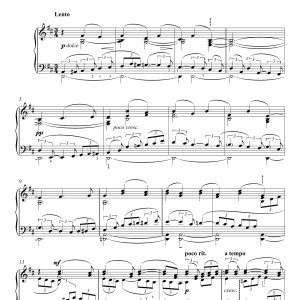 Sergei Rachmaninoff The Bells, No.2 Largo ('The Mellow Wedding Bells') Musik Noten - Piano Solo - 117662-0