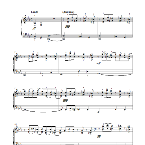 Sergei Rachmaninov Prelude (No. 2 from Morceaux de Fantasie, Op. 3) Musik Noten - Easy Piano - 117664-0