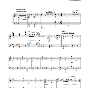 Sergei Rachmaninov Rhapsody on a Theme of Paganini Musik Noten - Piano Solo - 117658-0