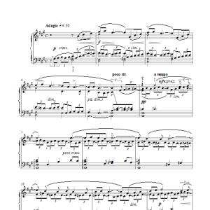 Sergei Rachmaninov Symphony No.2 - 3rd Movement Musik Noten - Piano Solo - 117661-0