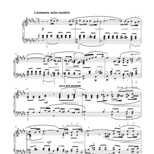Sergei Rachmaninov Vocalise (No.14 from Fourteen Songs, Op.34) Musik Noten - Piano Solo - 117655-0