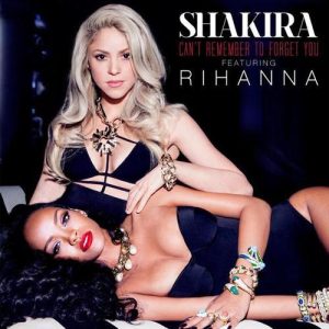 Shakira Featuring Rihanna Can't Remember To Forget You Musik Noten - Piano, Vocal & Guitar Chords - 153085-thumbnail